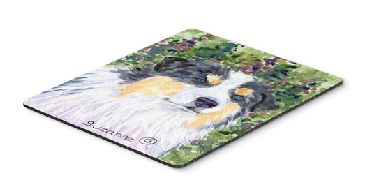 Caroline's Treasures SS8821MP Australian Shepherd Mouse Pad, Hot Pad or Trivet for Home Office Gaming Working Computers Laptop Mouse Mat,Washable