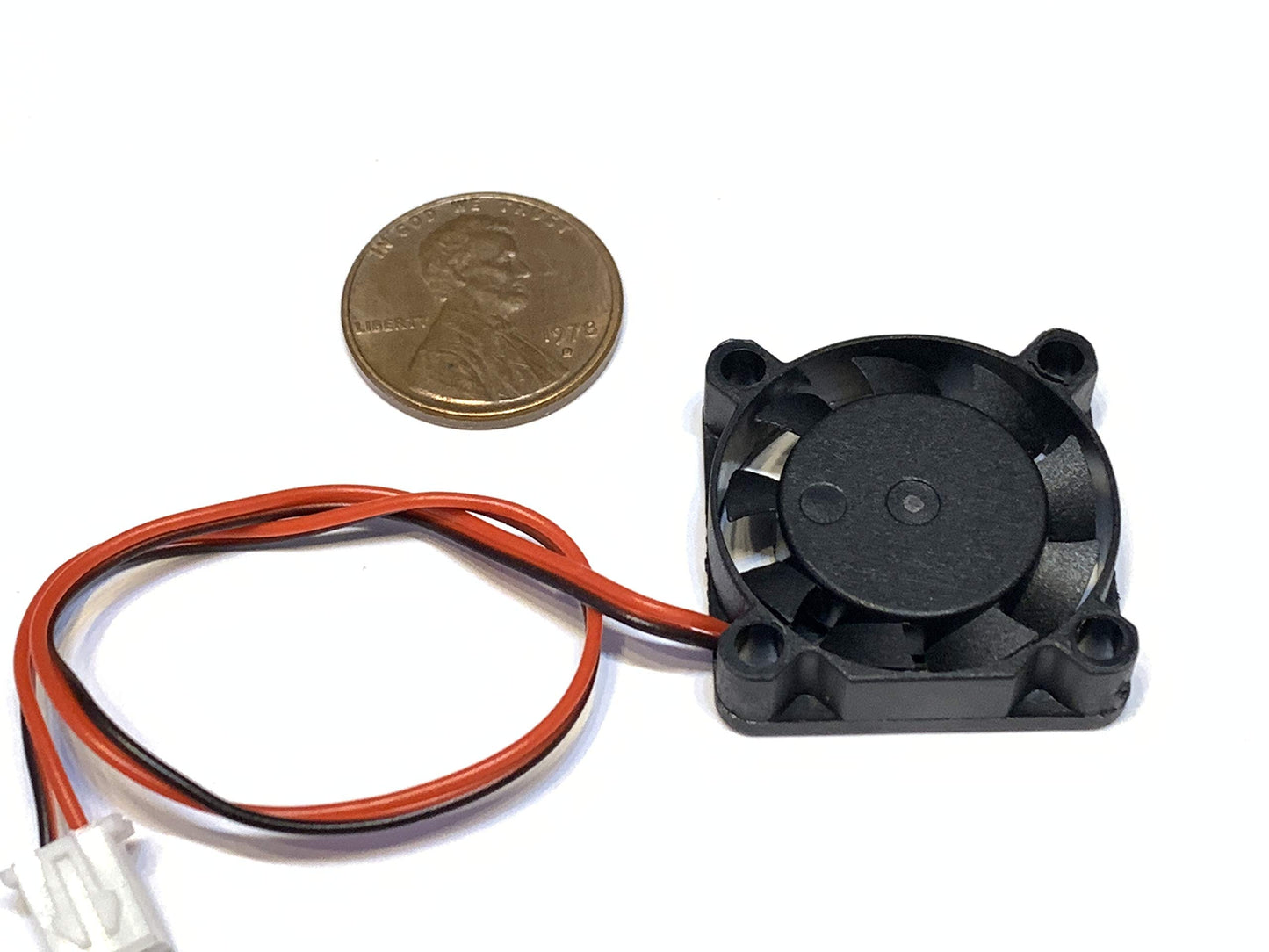 4 Pieces 5v Fan mini 25mm x 7mm 2pin 2507 dc mini micro brushless cooling A30