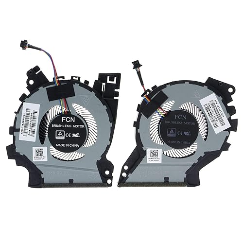 CPU&GPU Cooling Fan for HP ZBook 15v G5 Mobile Workstation L25223-001 L25224-001