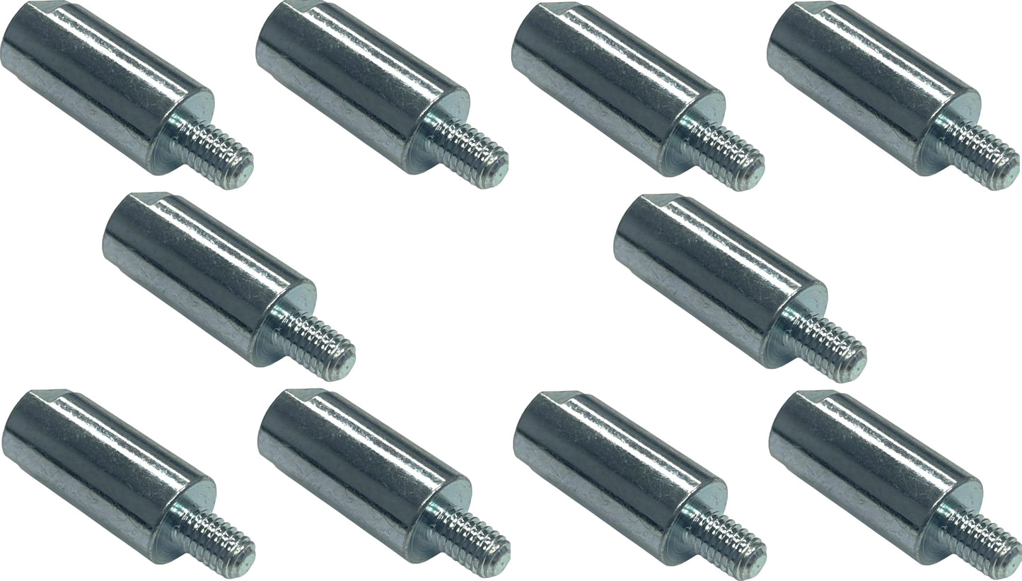 Seco-Larm DH-100E-10SQ Pack of 10 Door Holder Extension Bars; Extends 1 Inch (25mm); for use with DH-151SQ and DH-151SQ Magnetic Door Holders
