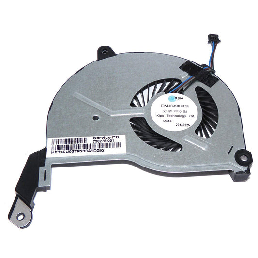 New CPU Cooling Fan for HP Pavilion 15-F387WM 15-F337WM 15-F010WM 15-F023WM