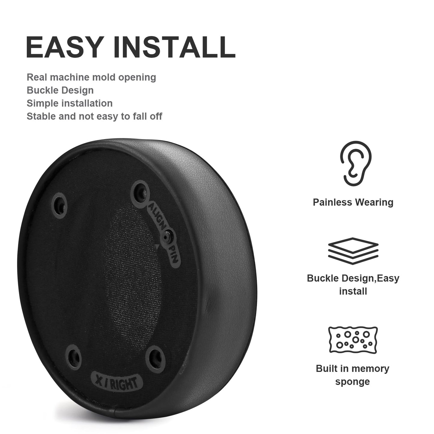 Fidelio X2 Cooling Gel Ear Pads Replacement Ear Cushions Compatible with Philips Audio Fidelio X2HR, X2, X1 Headphones High-Density Memory Foam