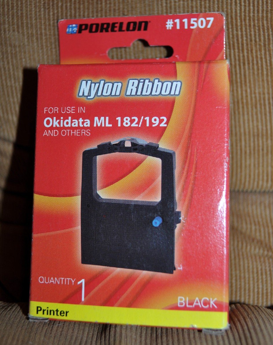 Porelon BM188 Black Replacement Nylon Printer Ribbon