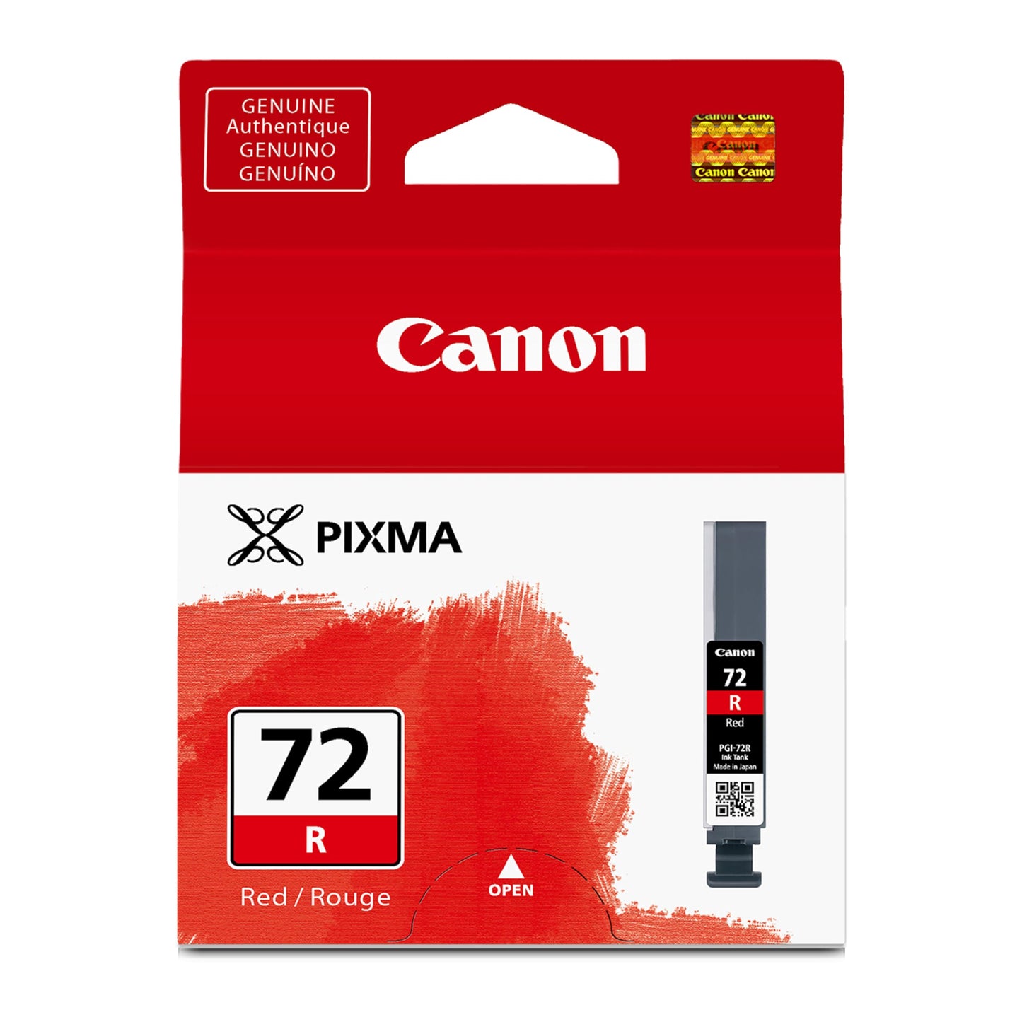 Canon PGI-72 Genuine Red Ink Tank, Compatible with PIXMA PRO-10 Printers