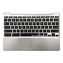 Rinbers for HP Chromebook 11 G5 Silver Palmrest Upper Case with Keyboard and Touchpad Assembly Replacement Part 900818-001 855623-001 (NOT for HP