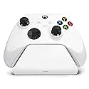 Robot White - Universal Xbox Pro Charging Stand with 1200 mAh Rechargeable Battery, Charging Dock, Charging Station for Xbox Series X|S and Xbox One
