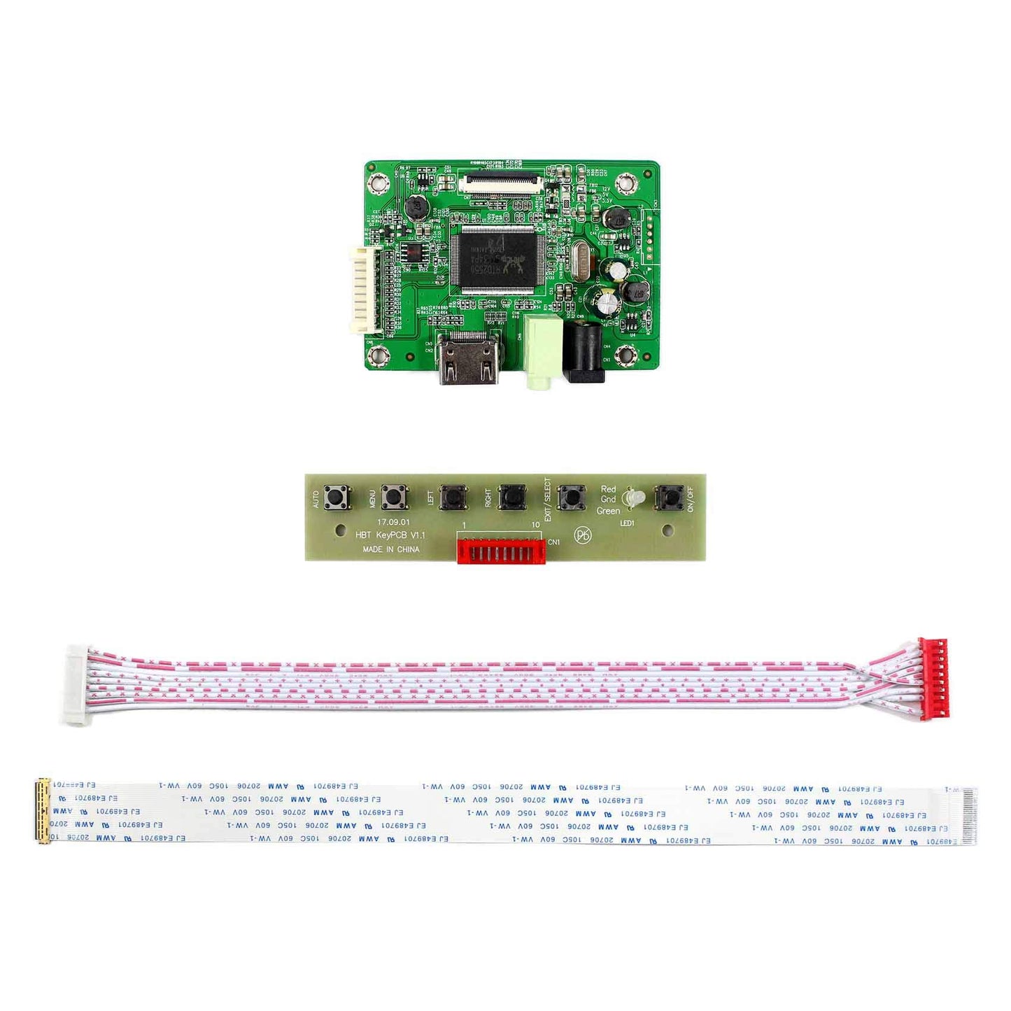 LCD Controller Board for 11.6" 13.3" 14" 15.6" 1366x768 30 Pin eDP LCD Screen Panel