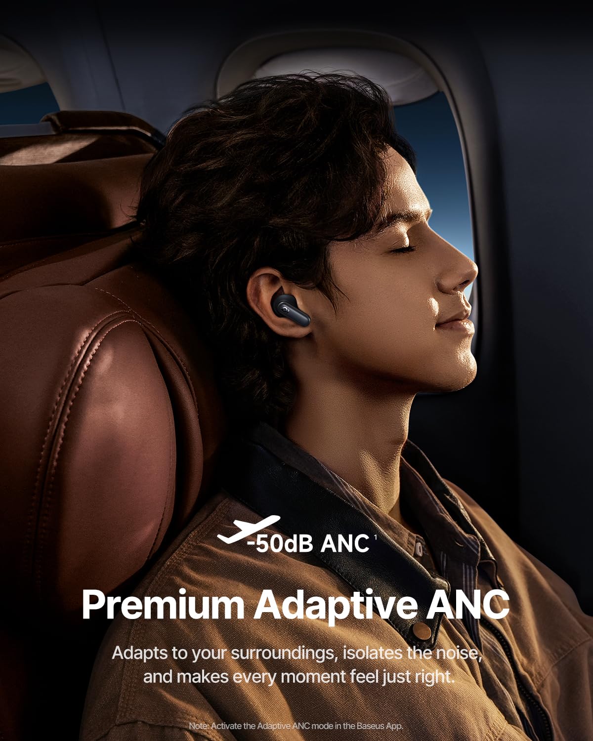 Baseus Inspire XP1 Adaptive Noise Cancelling Earbuds, Sound by Bose, Dolby Audio, Premium Real-Time Adaptive ANC, Adaptive Tuning Sound, Natural Fit…