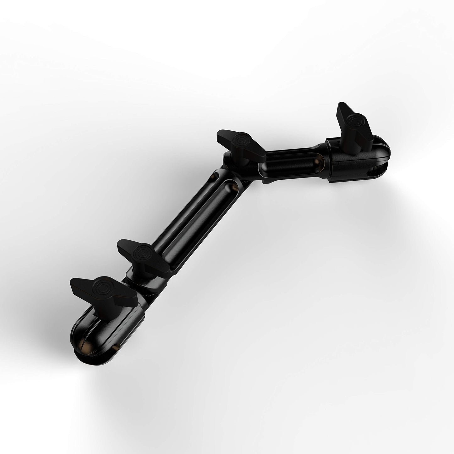 iGoSmart-Pro Adjustable Multi Angle 9.5" Aluminum Arm Supports 20mm Ball Mount for Smartphones Digital Cameras Action cams use with Suction Cup pad
