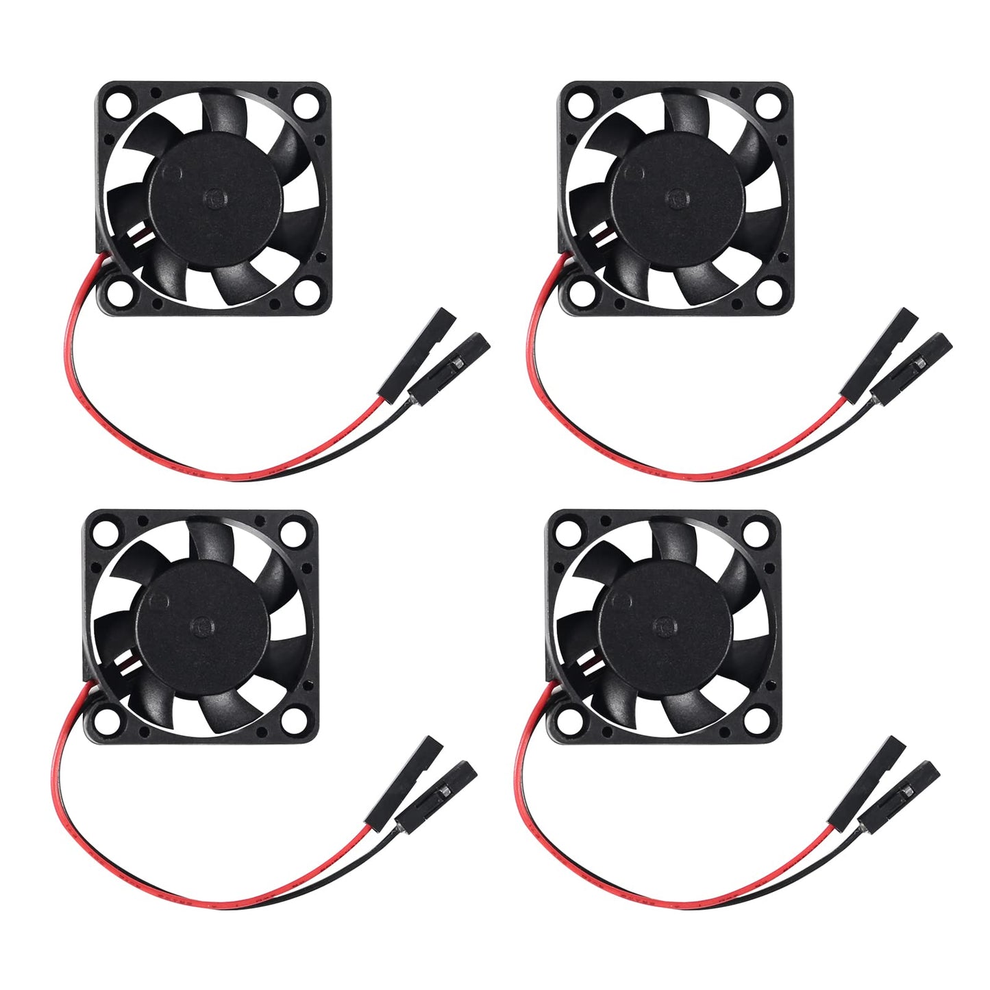 AITIAO 6Pcs 3007 Cooling Fan for Raspberry Pi 4 Fan 30x30x7mm Pi Brushless Cooling Fan 3.3V 5V DC Quiet Fan with Screw kit for Raspberry Pi 4, Pi 3