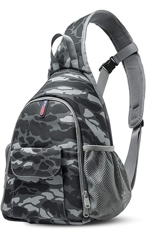 BPAULL Camera Bag Waterproof Camera Sling Backpack with Rain Cover Outdoor Travel Backpack Camera Case for Laptop Canon Nikon Sony Pentax DSLR