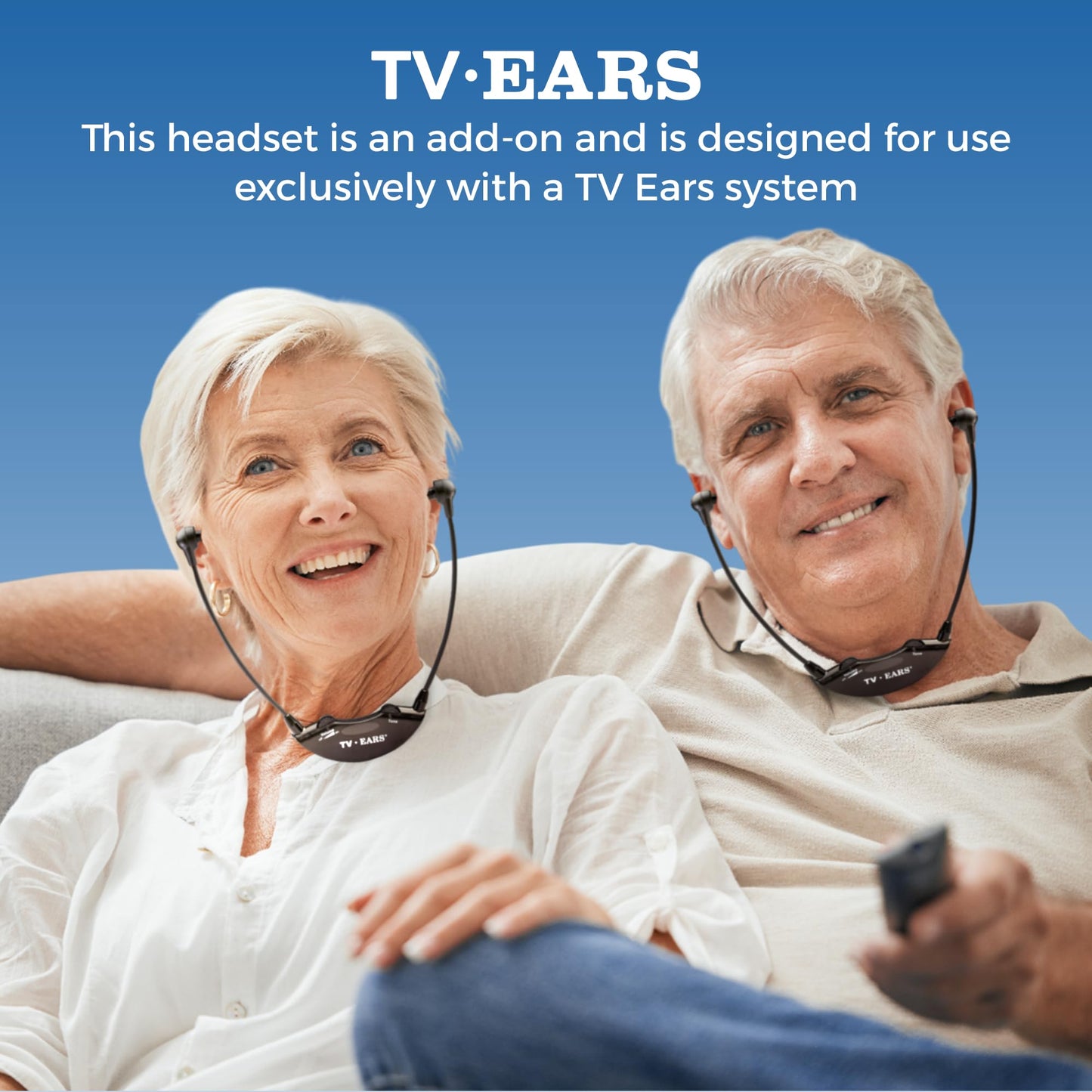 TV · EARS Additional Wireless Headset Compatible with all 5.0 Analog and Digital TV Ears Headset Systems, Ideal for Seniors & with Hearing