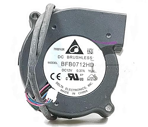 for BFB0712HD 7020 12V 0.37A 3-Wire Projector Fan