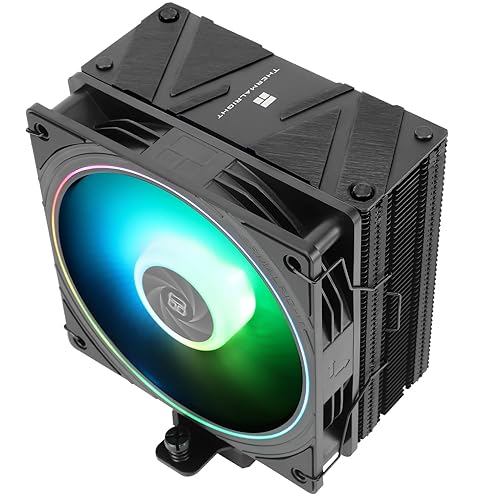 Thermalright Assassin Spirit 120 EVO CPU Cooler, TL-S12-S PWM Quiet ARGB Fan CPU Air Cooler, 2000RPM Speed, Low Noise Computer Heatsink Cooling