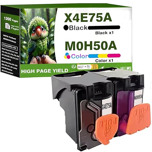 GT53 Print Head X4E75A M0H50A Printhead Combo Pack Use for Smart Tank 500 508 510 511 514 515 516 517 518 519 530 531 532 533 538 615 617 Series