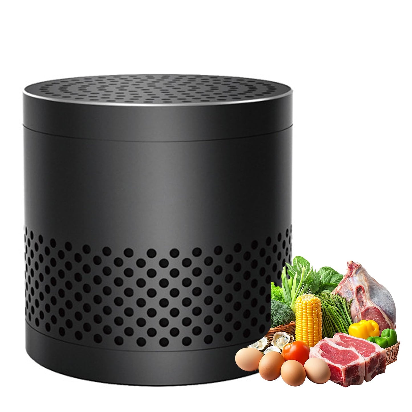 Refrigerator Deodorizer Odor Eliminator, Stainless Steel Fridge Smell Eliminator, Air Purifier, Fridge Air Freshener, Odor Absorbers for Home