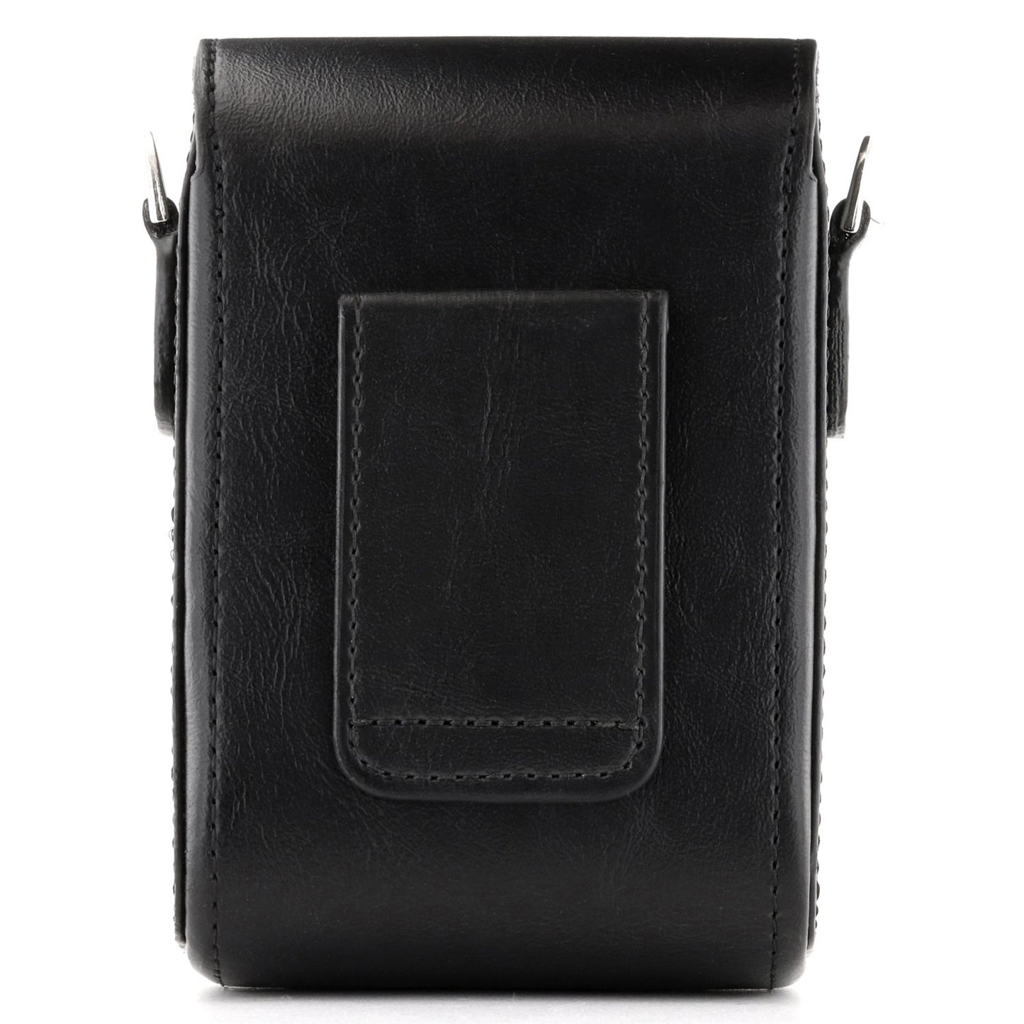 MegaGear Protective Black Leather Camera Case, Bag for for DSC-RX100 V, Panasonic Lumix DMC-ZS45, DMC-ZS50, Nikon Coolpix P340 Fix Lens, Canon