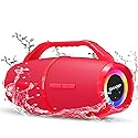 Sharp GX-BT490 Bluetooth Speaker with DSP Technology | Waterproof IP67 | 10 Hour Playtime | Light Effects | 120W Max Power with Deep Bass | True