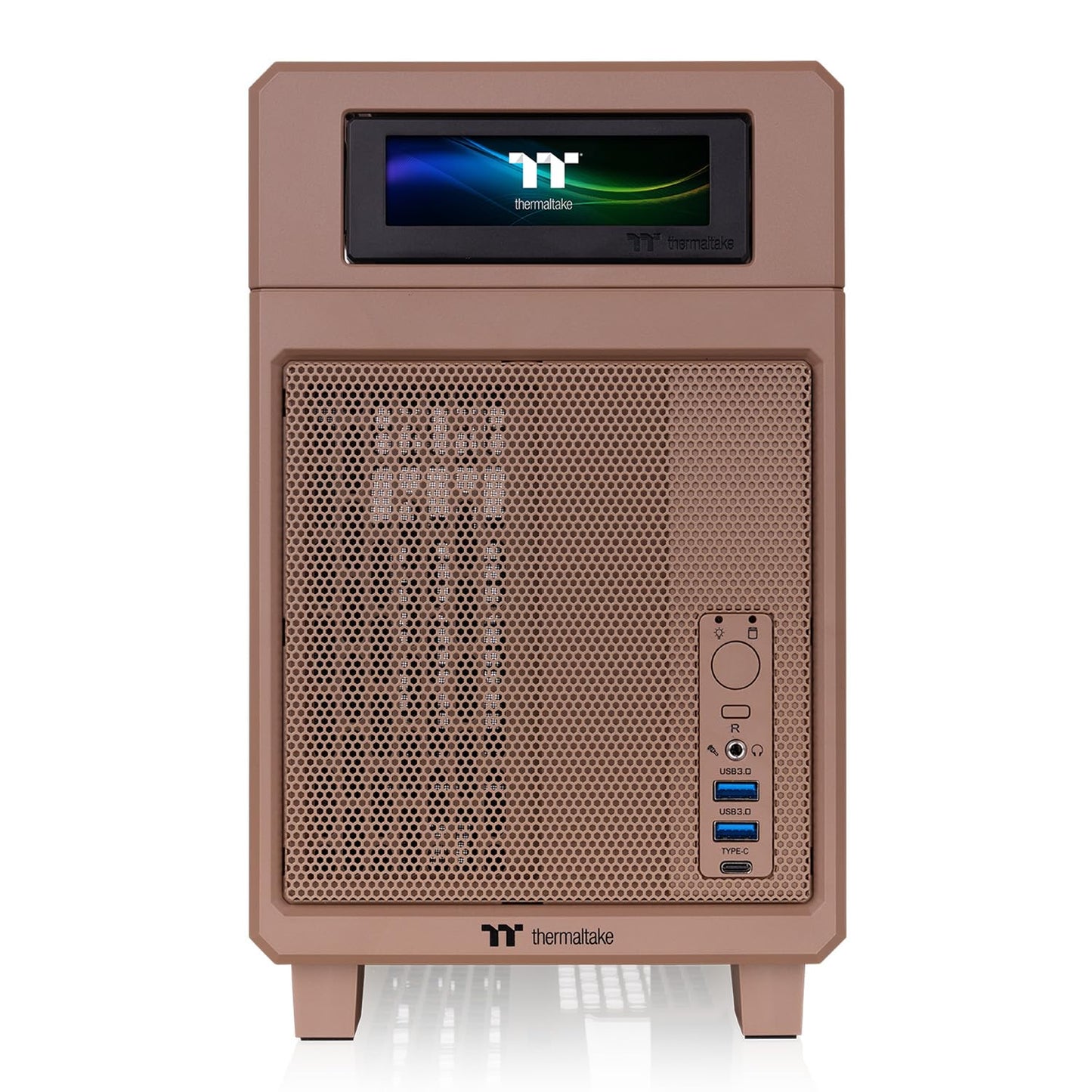 Thermaltake TR100 SFF Chassis; mITX Support; 18.9 Liters; PCIe 4.0 Riser Cable Included; 360mm GPU Clearance; 280mm Radiator Support; Removable PCIe