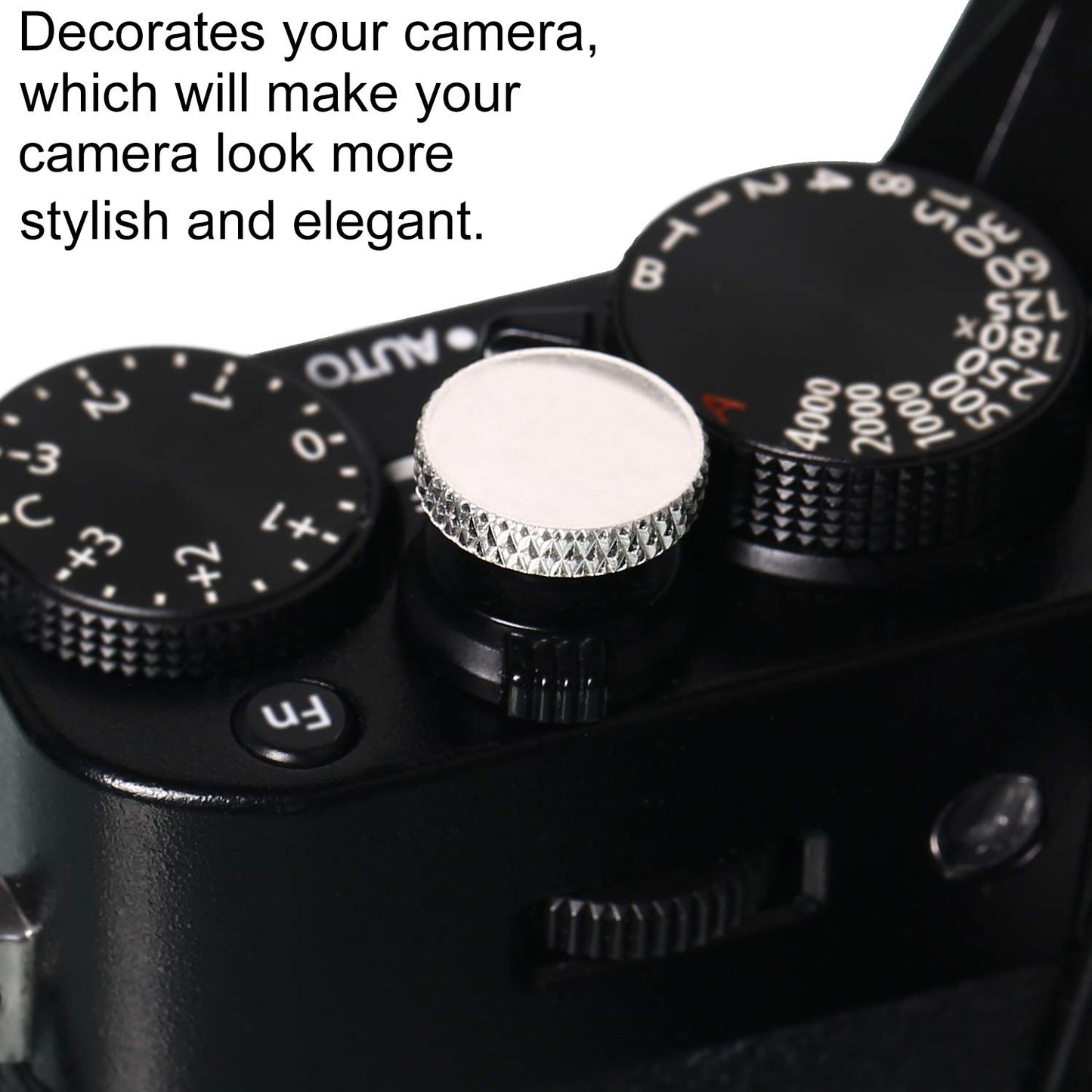 Soft Shutter Release Button, High-end Pure Copper Camera Shutter Button (3 Pack)