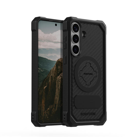 Rokform Rugged Case for Galaxy S26 Plus, Magnetic + RokLock (Black)