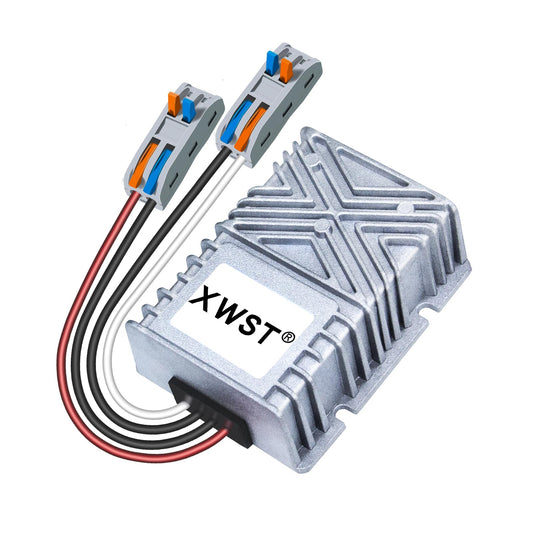 XWST DC DC Converter Reducer 20-90v 24v 36v 48v 60v 72v to 12v DC Converter Step Down Buck 25A 12v dc Voltage Regulator for Golf Cart Car Device…
