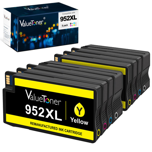 Valuetoner 952XL Remanufactured Ink Cartridges Replacement for HP 952 XL 952XL 952 High Yield for OfficeJet Pro 8710 8720 7740 8740 7720 8730 8210