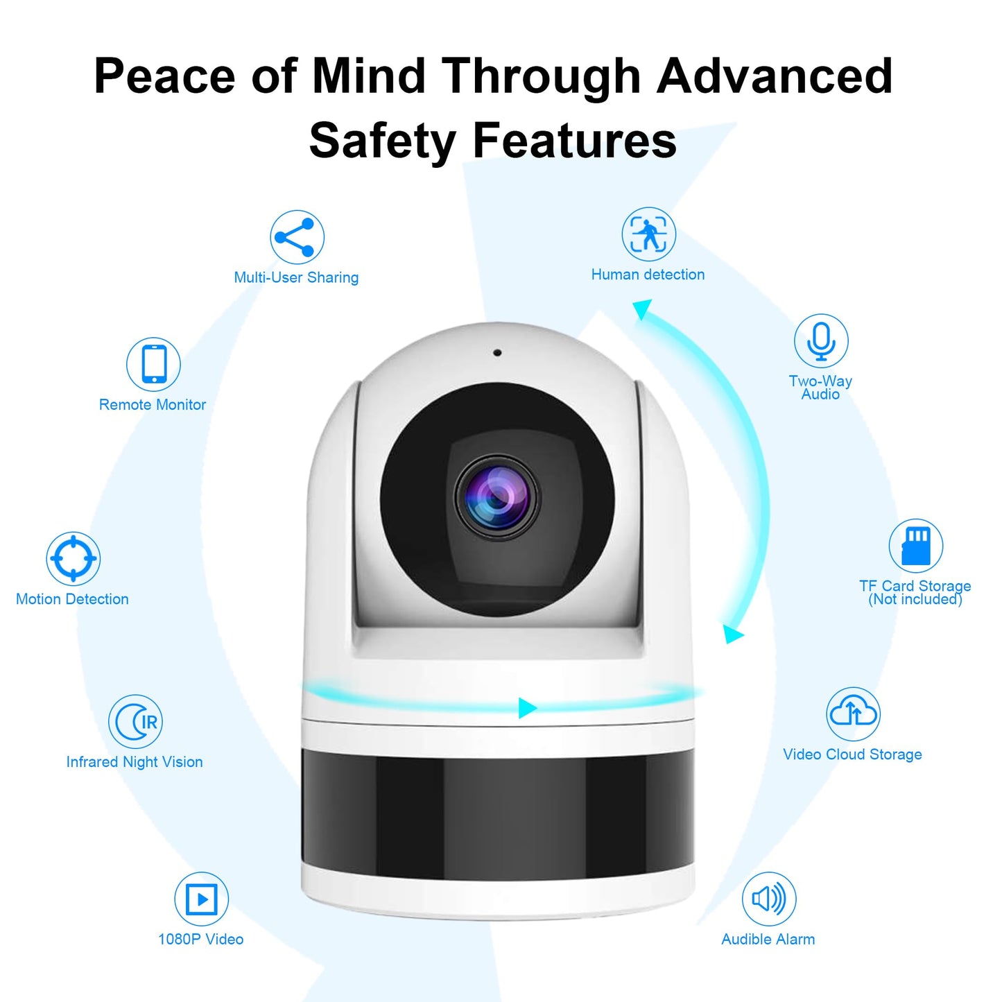 Wireless Home Alarm System, 13pcs GSM SMS 2G WiFi Full Burglar Alarm System, Siren Alarm with PIR, Door Window Sensor, Camera, Remote Control