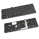 New Laptop Backlit Keyboard Without Frame Replacement for Lenovo PN: PK130TA2C00 SN20G68504 SN20F66346 SN20F66305, US Layout Black Color
