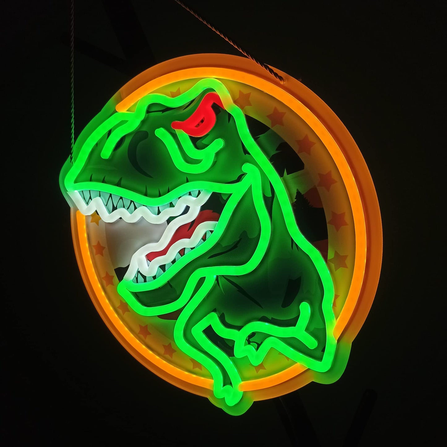 13x13 Tyrannosaurus Rex Neon Sign Art Wall Lights for Beer Bar Club Bedroom Hotel Pub Cafe Wedding Birthday Party Gifts