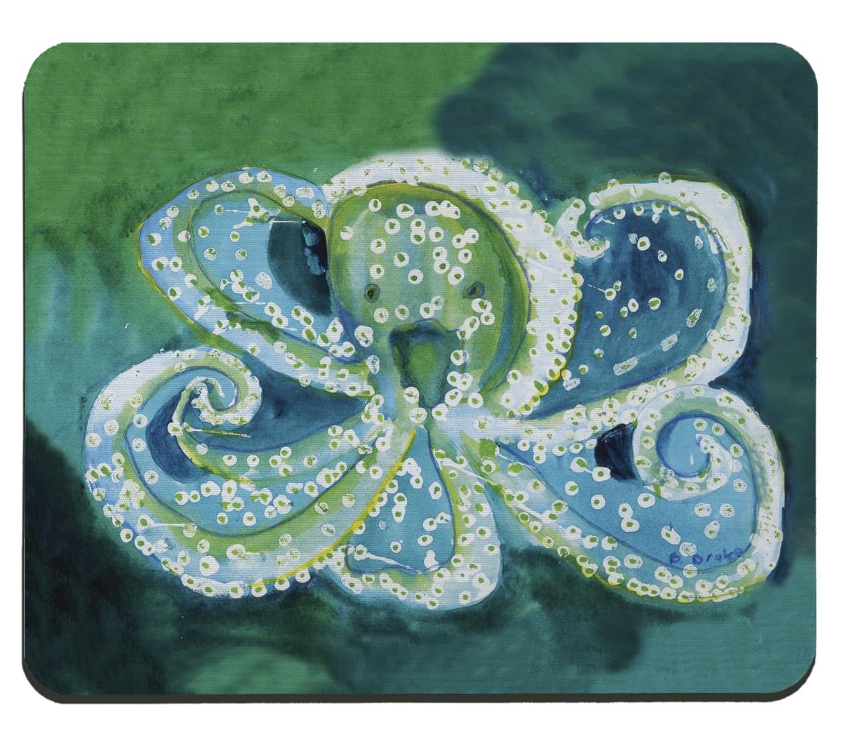 Betsy Drake MP900 9.25 x 7.74 in. Octopus Mousepad