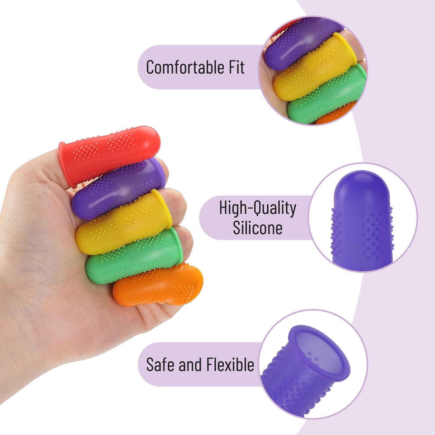 Mr. Pen- Hot Glue Gun Finger Protectors, 24 pcs