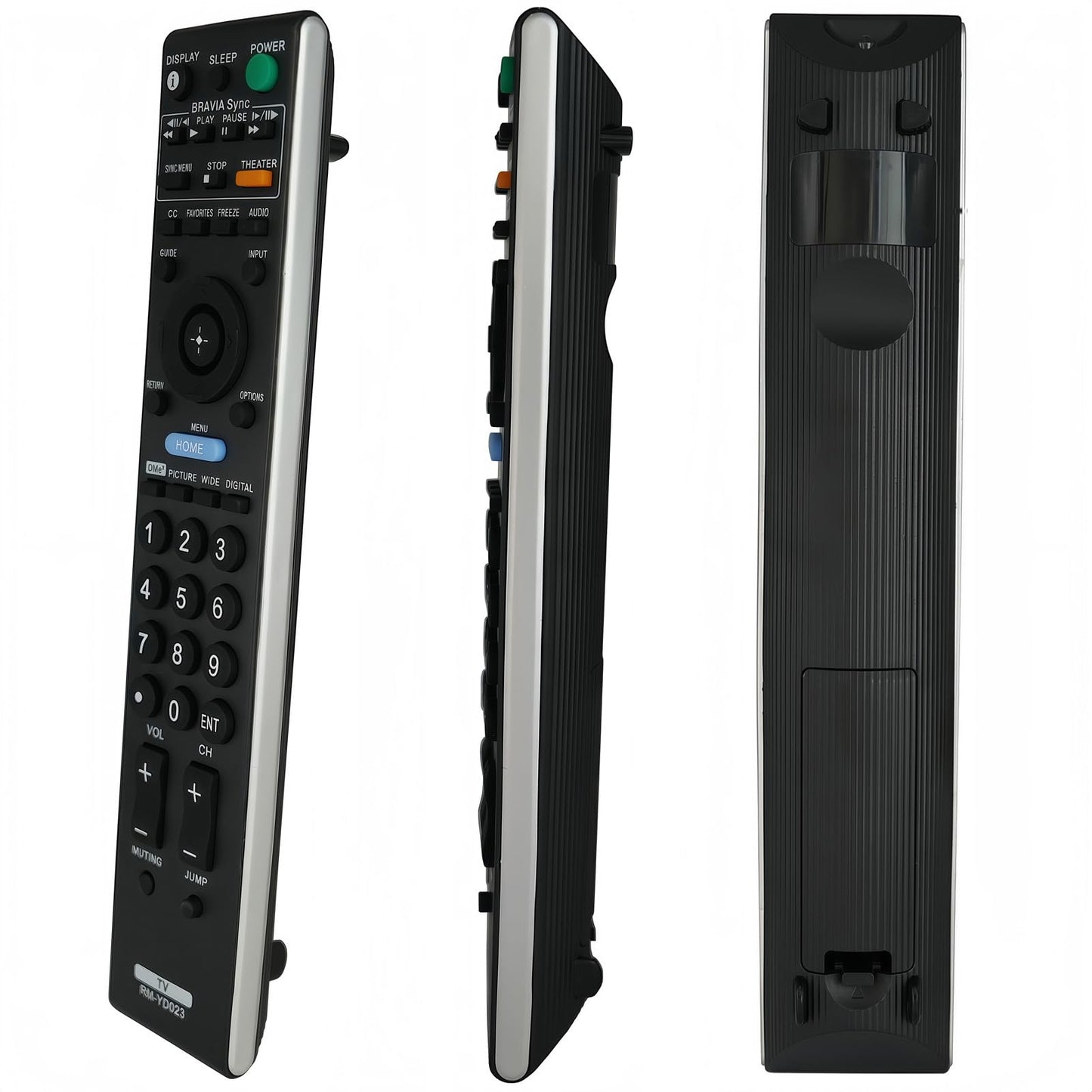 Replacement Remote Controller Compatible for KDL-46Z5100 KDL-40XBR9 KDL-52XBR9 KDL-52XBR10 Sony Bravia LCD HDTV