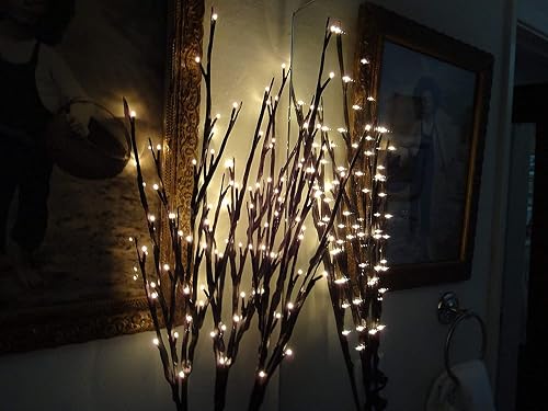 The Light Garden Lighted Willow Vine (Three Branch)
