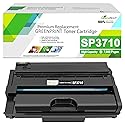GREENPRINT Compaitble Toner Cartridge 408284 SP3710 SP3710X SP 3710X Black High Capacity 7000 Pages for Ricoh Aficio SP 3710 SP3710 SP 3710DN SP3710DN