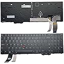 YIJIATech ® Laptop Keyboard with Screwdriver US Layout for Lenovo ThinkPad T16 Gen 1, P16S Gen 1, L15 Gen 3 Black Frame with Backlight and Remote