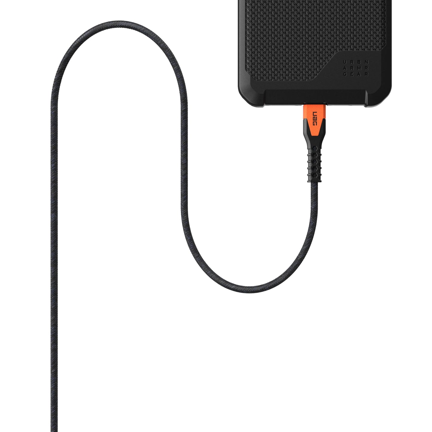 URBAN ARMOR GEAR UAG Rugged Kelvar Core USB-C to USB-C Cable 5ft/1.5m 60W Power Delivery PD Reinforced Fast Charging Cable for iPhone 17, MacBook