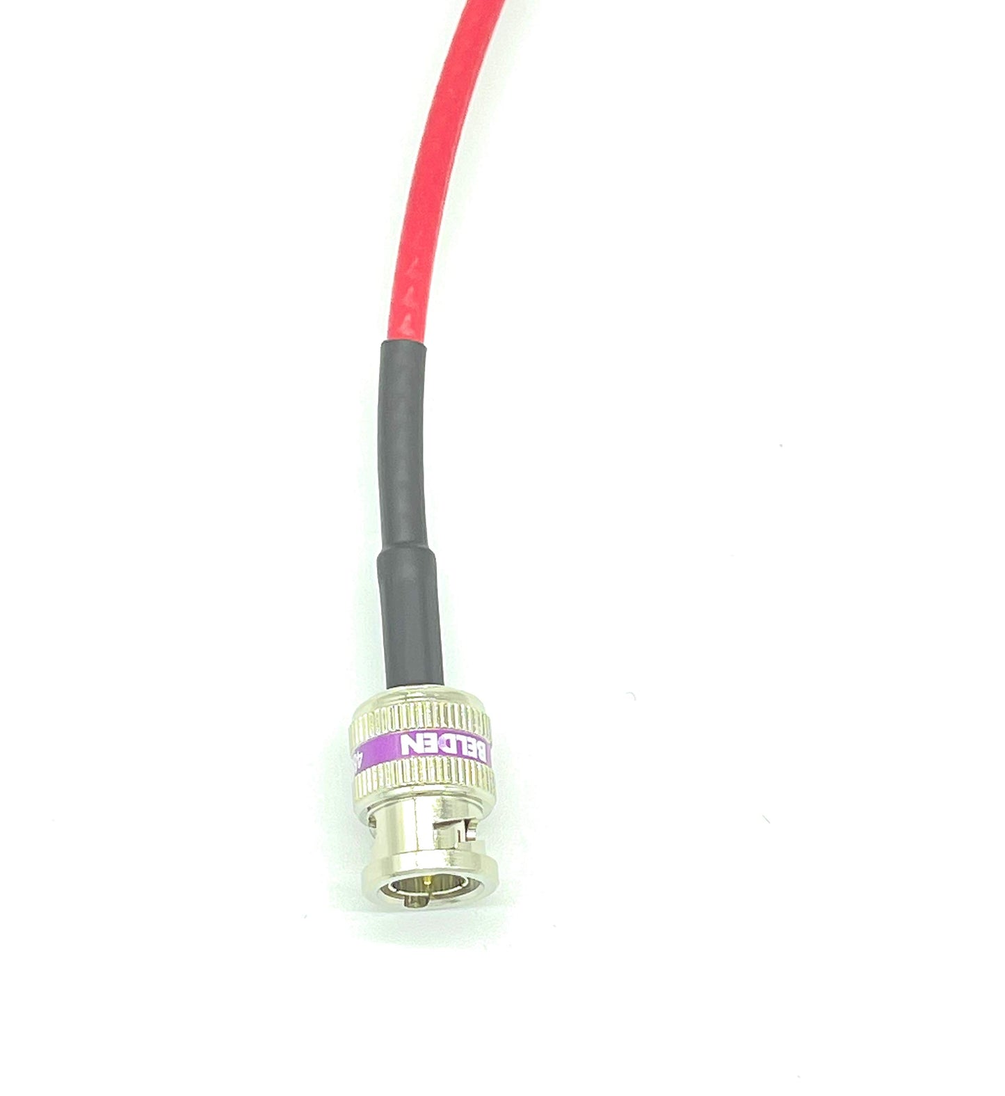 AV-Cables 12G 4K HD SDI BNC - BNC Cable 4855R Mini RG59 (10ft, Red)