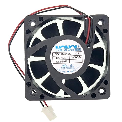 for G5015S12D CS NONOISE Cooling Fan, Compatible with Samsung HT-C5500 SEIRES Home Theater Cooling Fan 3103-001251,DC 12V 0.080A 50mm 2-Wire