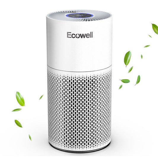 Air Purifiers for Home Large Room with Air Quality Sensor, Covers Up to 1640 Sq Ft, HEPA Filter, 360°Air Intake, Remove 99.97% Mold, Pet Dander, Dust