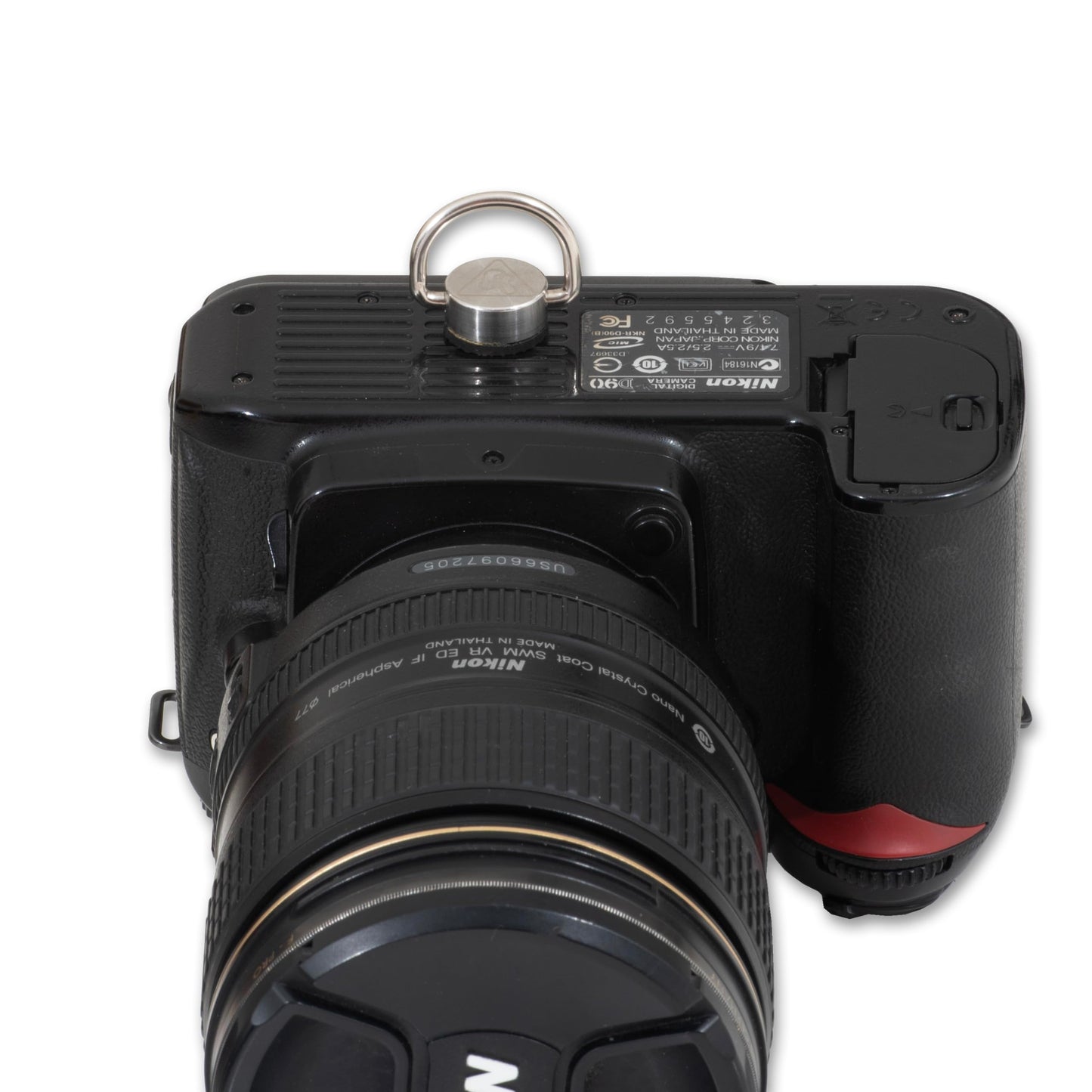 DANGER BUDDIES XL Camera Carabiner Clip D-Ring - Easily Attach a Camera Strap or Carabiner to Your Camera with This 1/4-20 Tripod Mount D-Ring Adapter