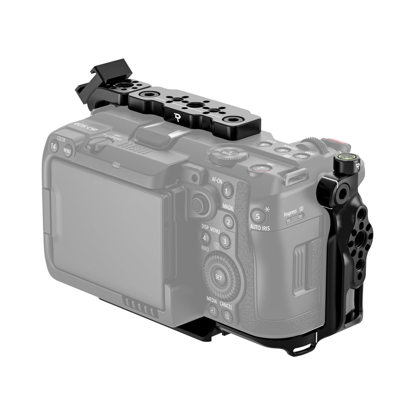 Wooden Camera Full Cage for Canon EOS C50 - Precision-Fit Modular Professional Camera Cage with Accessory Mounting for Cinema Production