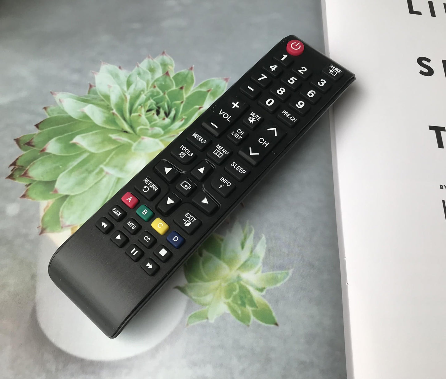 Replacement Remote Control for Samsung UN43J5000 UN50J5000 UN43J5000AF Smart LED HDTV TV