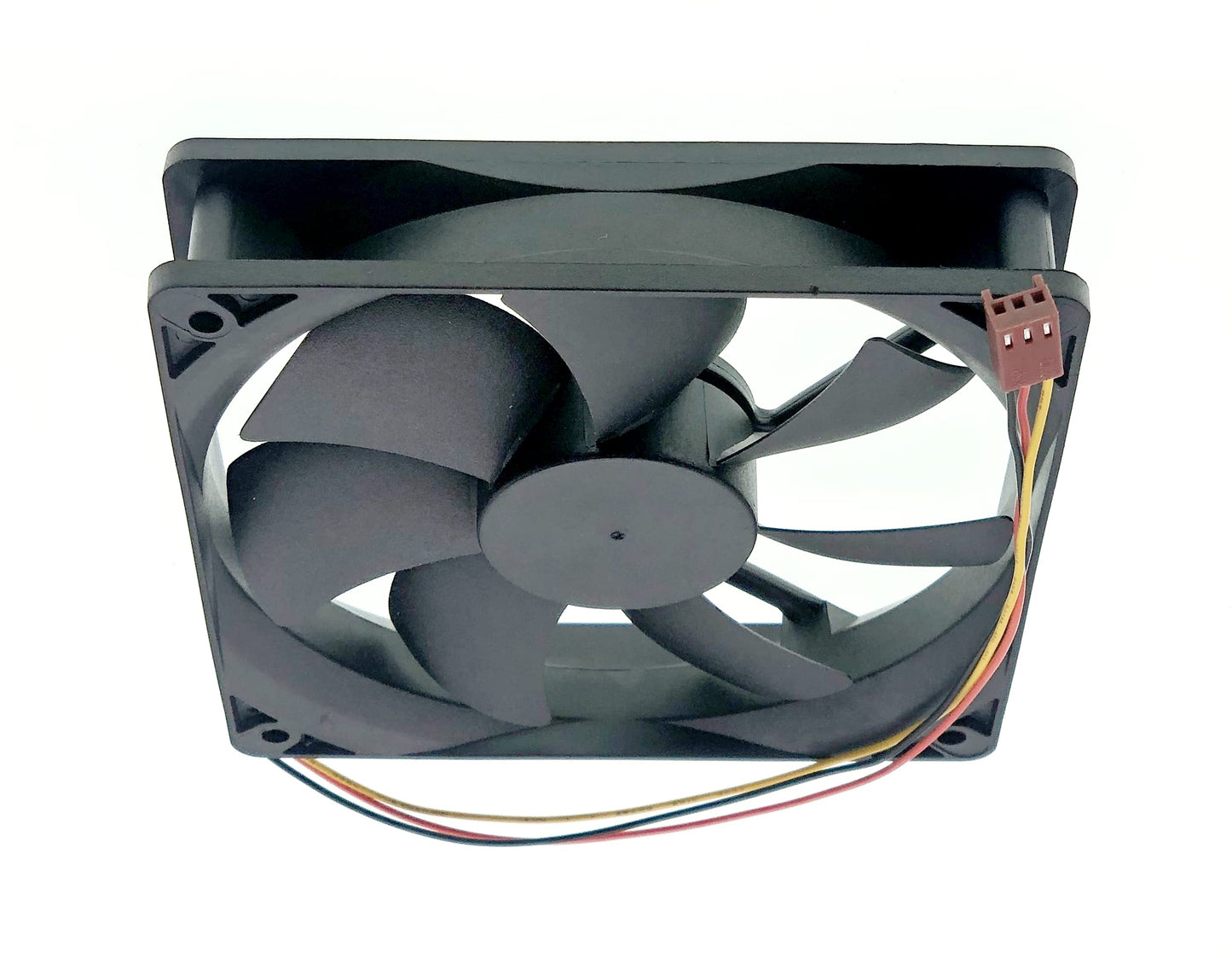 New Case Cooling fan for A12025-12CB-3BN-F1 DF1202512SELN 12025, DC 12V 0.16A 1000RPM 38.6CFM 3-Pin 3-Wire Silent Chassis Fan Size: 120x120x25mm.