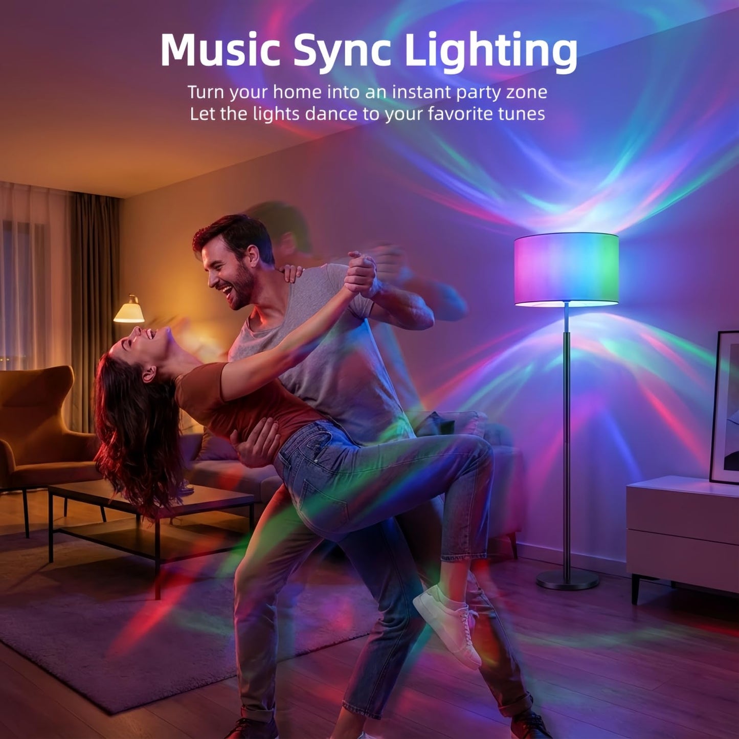 Nowepai Smart Light Bulbs with Remote, Color Changing Dimmable Multicolor LED Bulb, Works with Alexa & Google Home, 9W A19 E27 800LM WiFi Light Bulb
