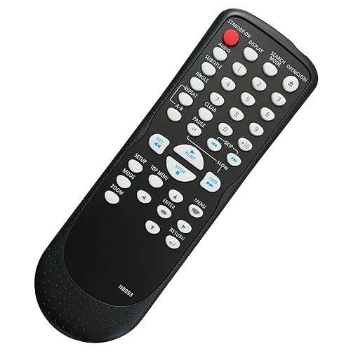 Replacement Remote Control Compatible for Magnavox DVD Player DP100MW8 MDV2100 MDV3300 MDV2300 EWD7004 NB062UD DVL1000F RSMWD200F NB062
