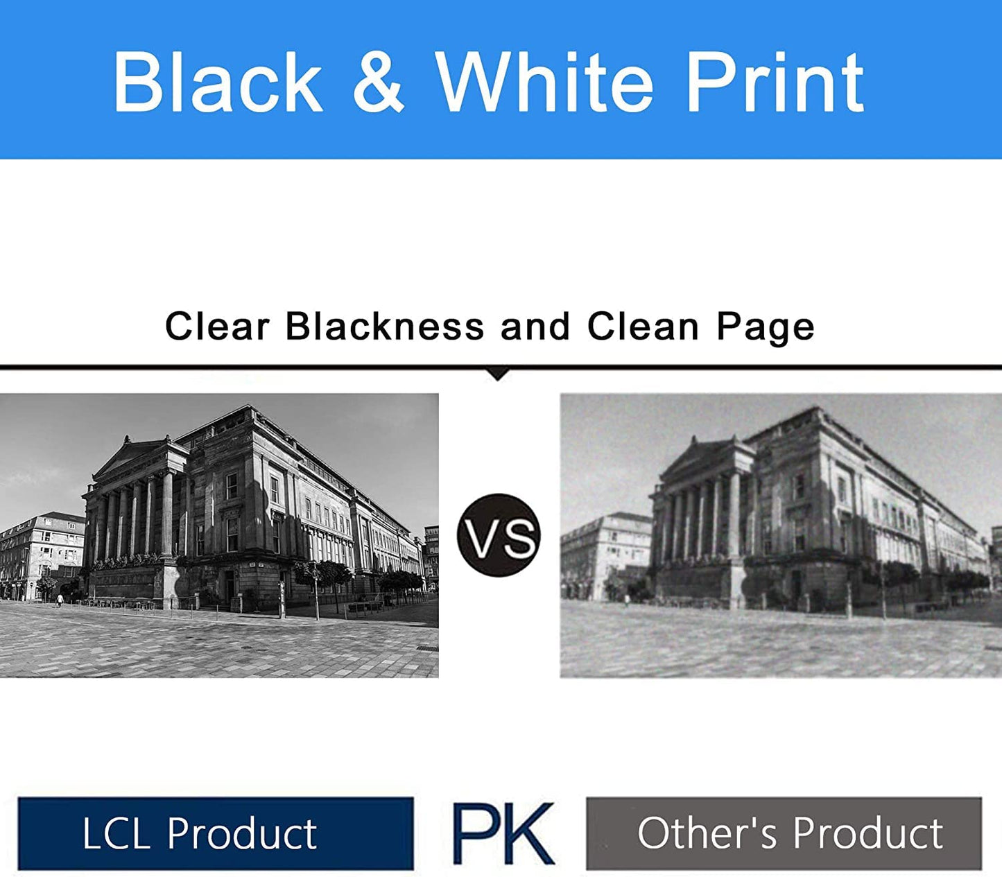 LCL Compatible 90X 24000 Pages Toner Cartridge Replacement for HP 90X CE390X Work for M4555MFP M602n M602dn M602x M603 M603n M603dn M603xh LaserJet