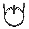 URBAN ARMOR GEAR UAG Rugged Kevlar Core USB-C to Lightning Cable 5ft/1.5m 30W MFi Certified Reinforced Fast iPhone Charger for iPhone 14 Pro Max…