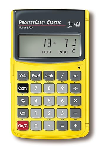 Calculated Industries 8503 ProjectCalc Classic Home Improvement Calculator for Do It Yourselfers