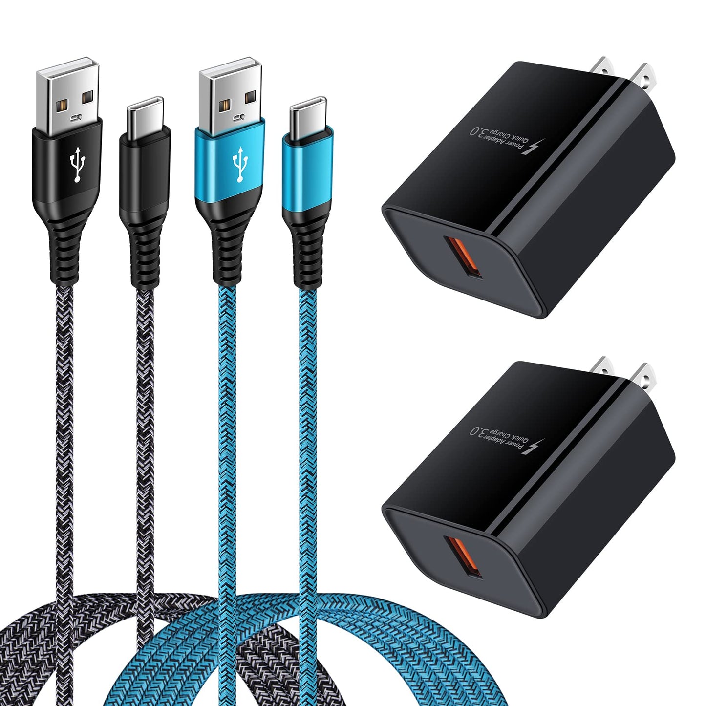 Android Phone USB C Type C Fast Charger Compatible for Motorola G9 G8 G7 Power/Edge 5G UW/Edge/G Play/G Power/G Stylus 2024 2023/One 5G UW ace/G